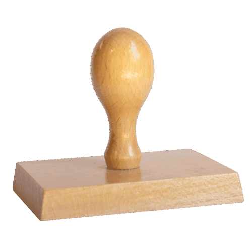 Houten-stempel-laten-maken-7x10cm-logo-afbeelding-ontwerp-stempeldeal stempel 10x7 cm