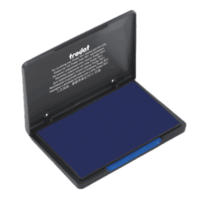 Inktkussen voor papier en karton blauw