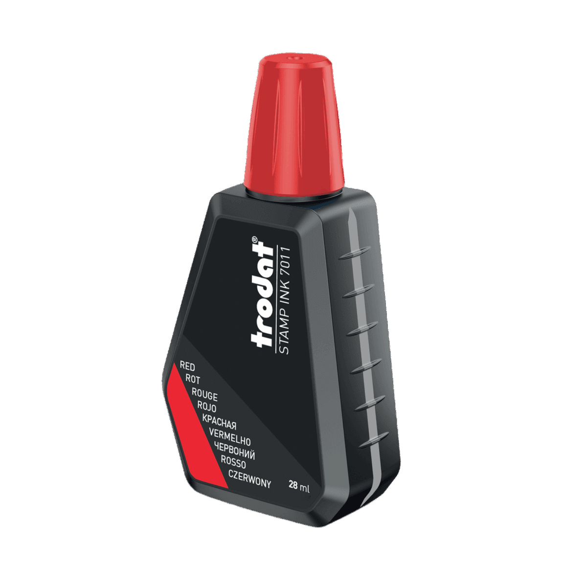 Navulling stempelinkt Trodat 7011 rood Stempelkussen navullen Trodat
