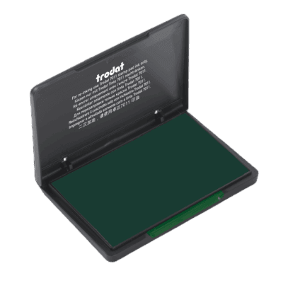 stempelinkt voor papier en karton groen