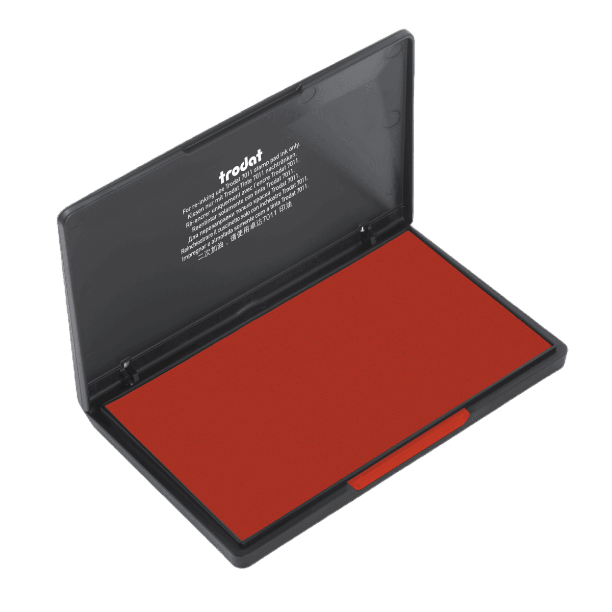 stempelinkt voor papier en karton rood