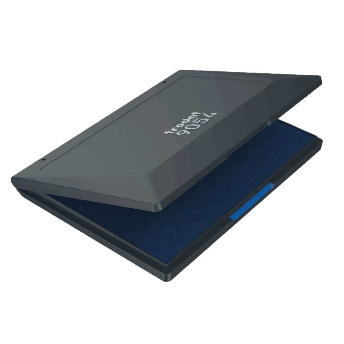 groot inktkussen voor stempel papier en karton blauw