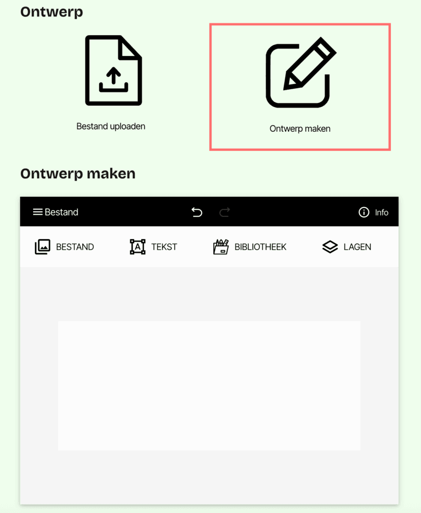 Met ons eenvoudige bestelproces ontwerp je een eigen stempel